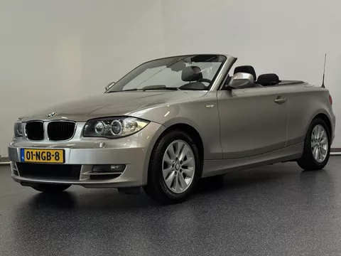 BMW 1-serie Cabrio 118i High Executive | NL Auto | Navi | Stoelverw | Cruise